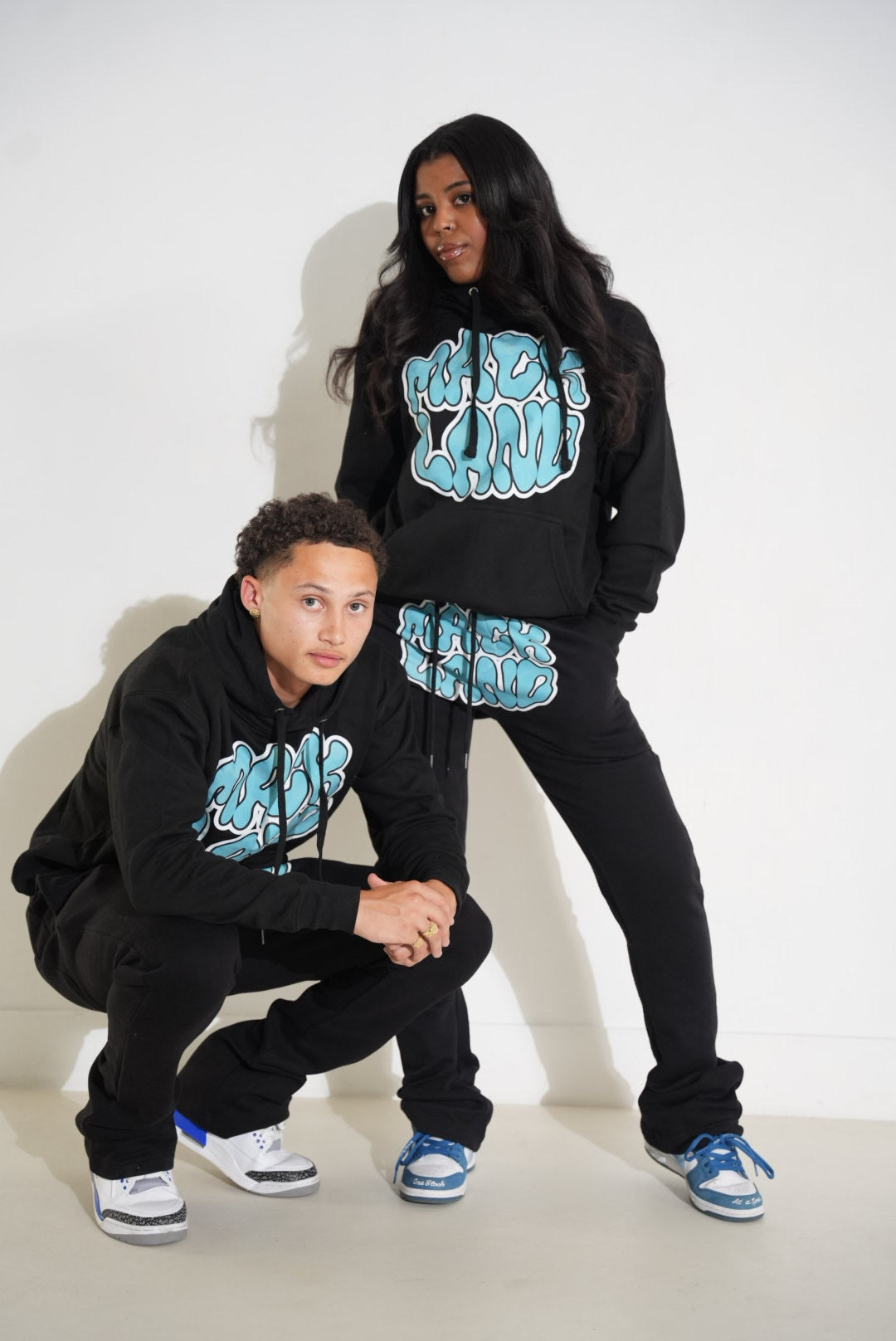 SMURF BLUE MACKLAND SWEATSUIT